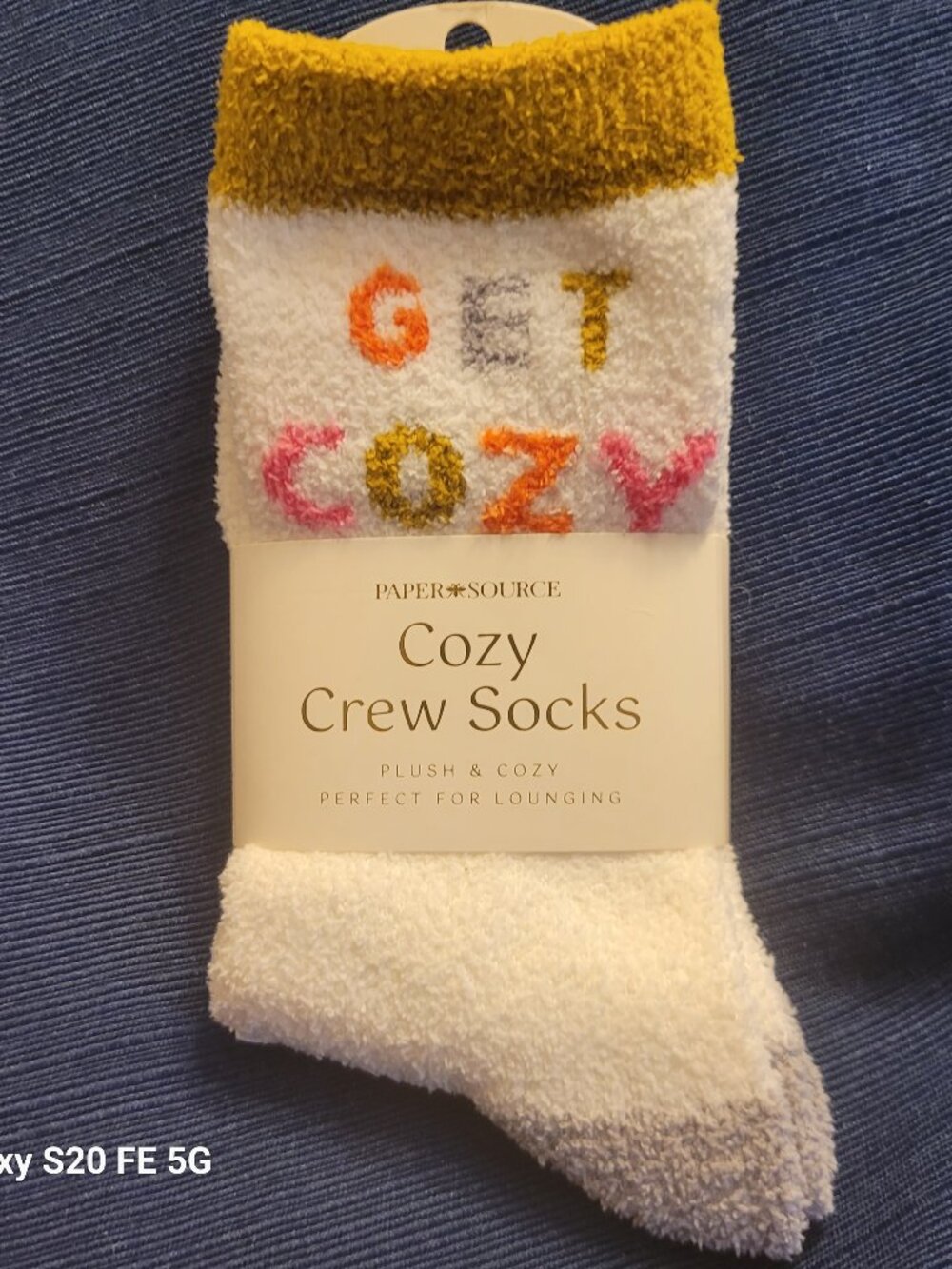 Paper Souce Cozy  Socks
